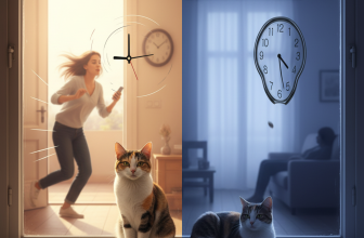 Percezione del tempo: come i gatti vivono routine e attesa