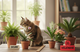 Gatti e piante: quali sono sicure e quali velenose poco conosciute