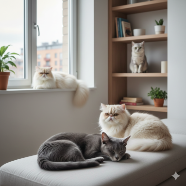 Le razze di gatti più indipendenti e tranquille per chi ha poco tempo