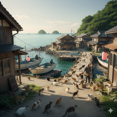 Isola dei Gatti in Giappone