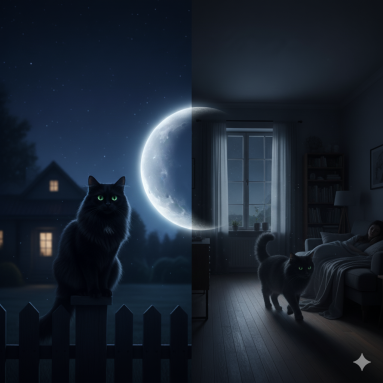 Gatti notturni: come e perché sono attivi di notte