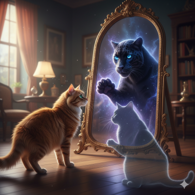 Gatti e specchi: cosa vedono davvero e perché reagiscono