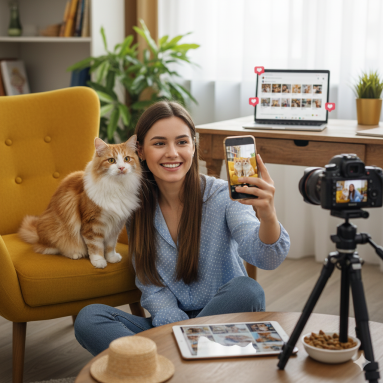 Come diventare pet influencer con il tuo gatto – guida completa