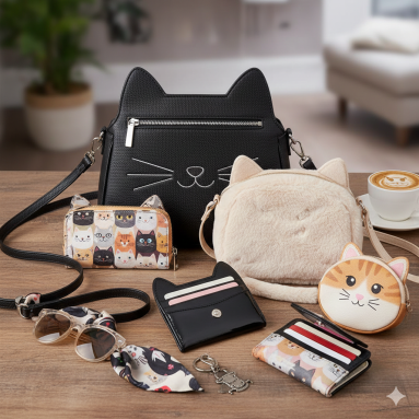 Borse da Donna e Portafogli a Forma di Gatto: idee regalo originali per gli amanti dei gatti
