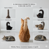 La coda del gatto: significato, linguaggio e curiosità