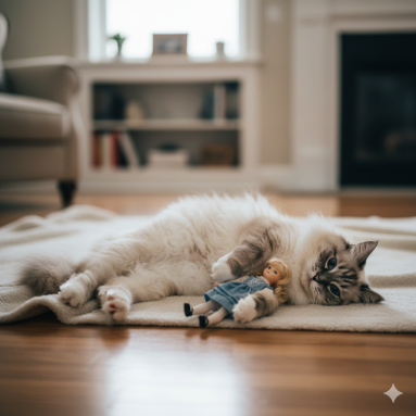 Ragdoll: perché viene chiamato “il gatto bambola”?