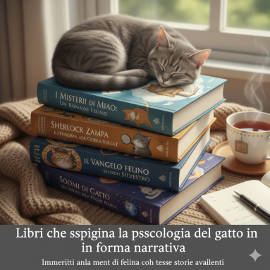 Libri che spiegano la psicologia del gatto in forma narrativa