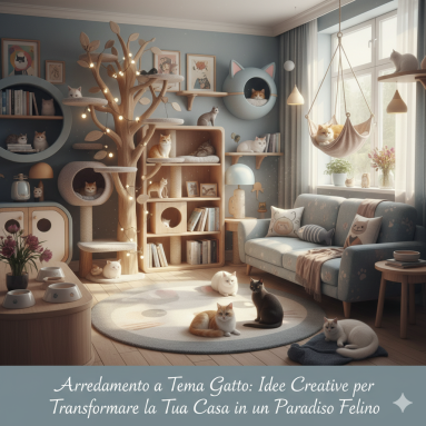 Arredamento a tema gatto: idee creative per trasformare la tua casa in un paradiso felino