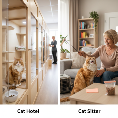 Cat hotel vs cat sitter: quale soluzione è migliore per il tuo gatto