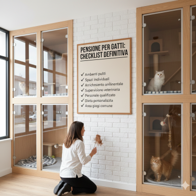 Come scegliere una pensione per gatti: checklist definitiva